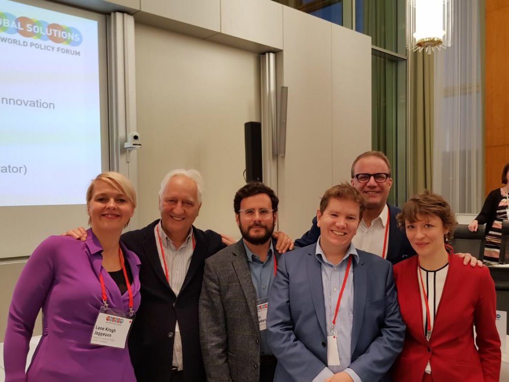 Six speakers from the Global Solutions Summit