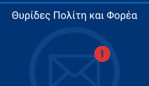 Θυρίδες Πολίτη και Φορέα